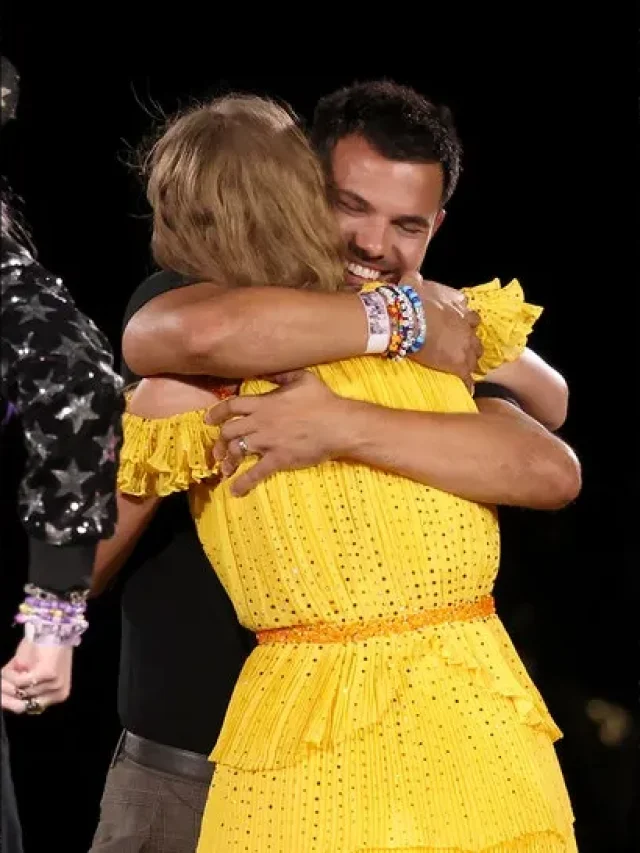 Taylor Swift and  Taylor Lautner Appears On Stage on  Eras Tour