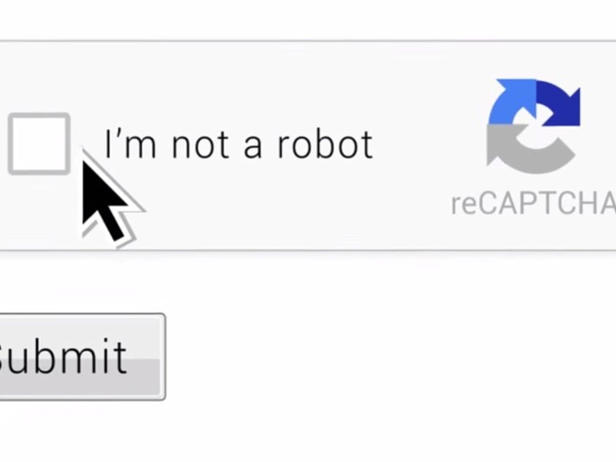 I AM NOT ROBOT